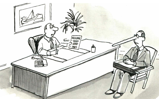 Lies and Whoppers On A Resume